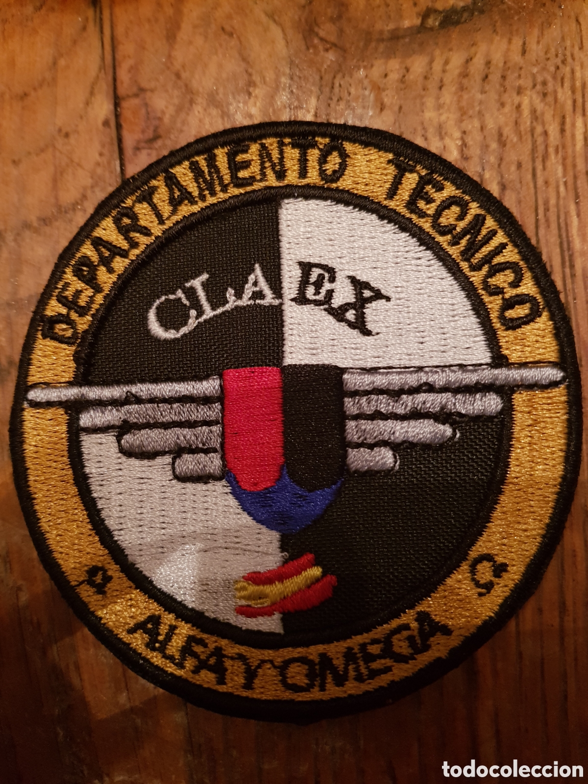 Coleccionismo: PARCHE BORDADO MILITAR - Foto 1