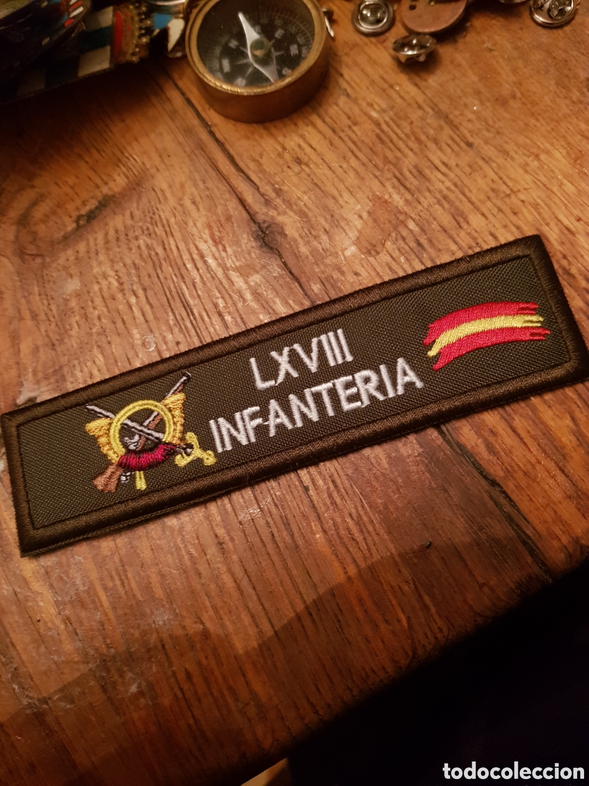 Coleccionismo: PARCHE BORDADO MILITAR - Foto 1