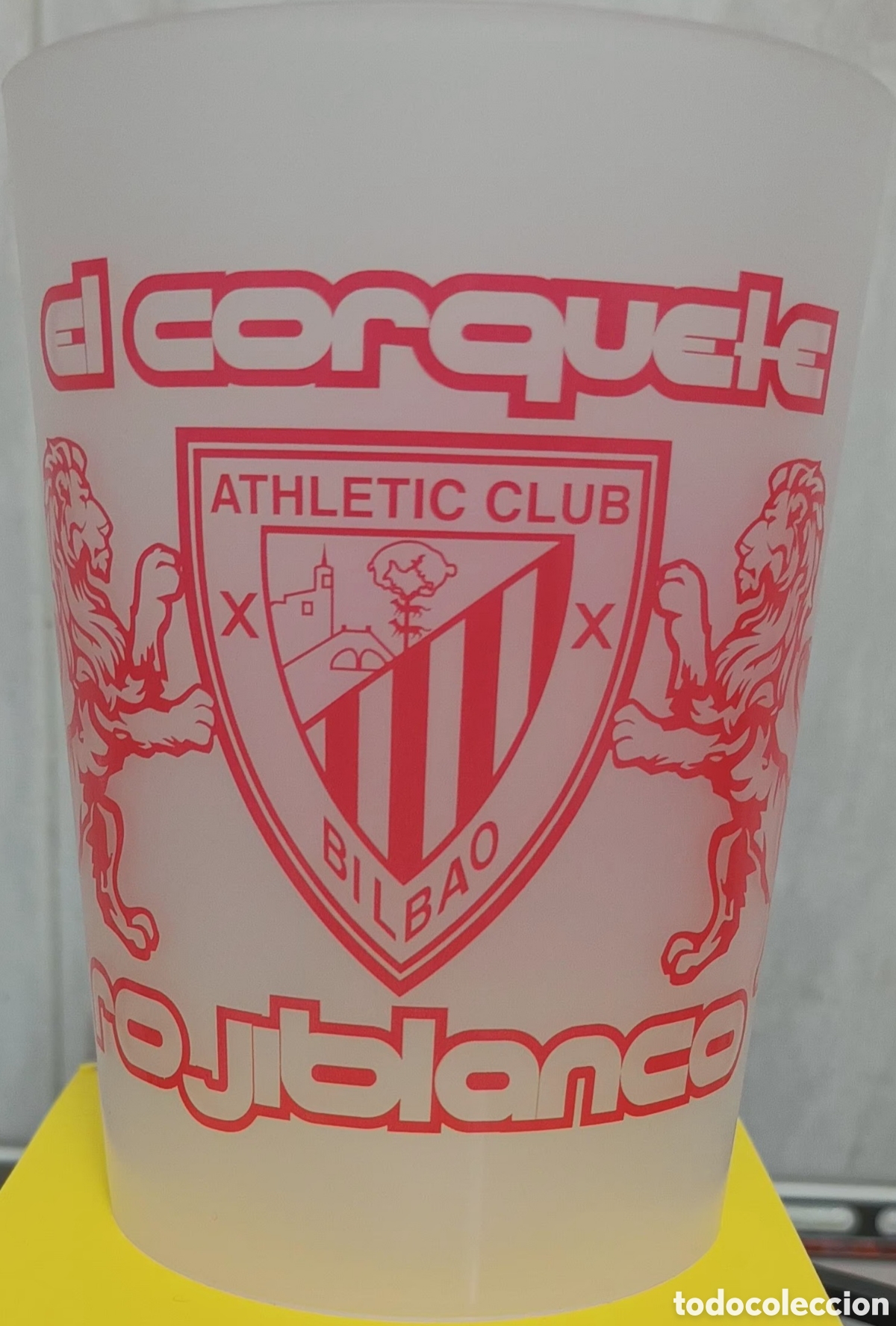 Coleccionismo: VASO PE&Ntilde;A ATHLETIC CLUB BILBAO