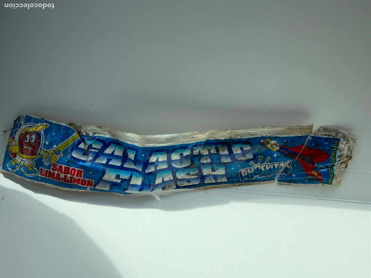 Coleccionismo: Envoltorio galactic flash de phoskitos - Foto 1