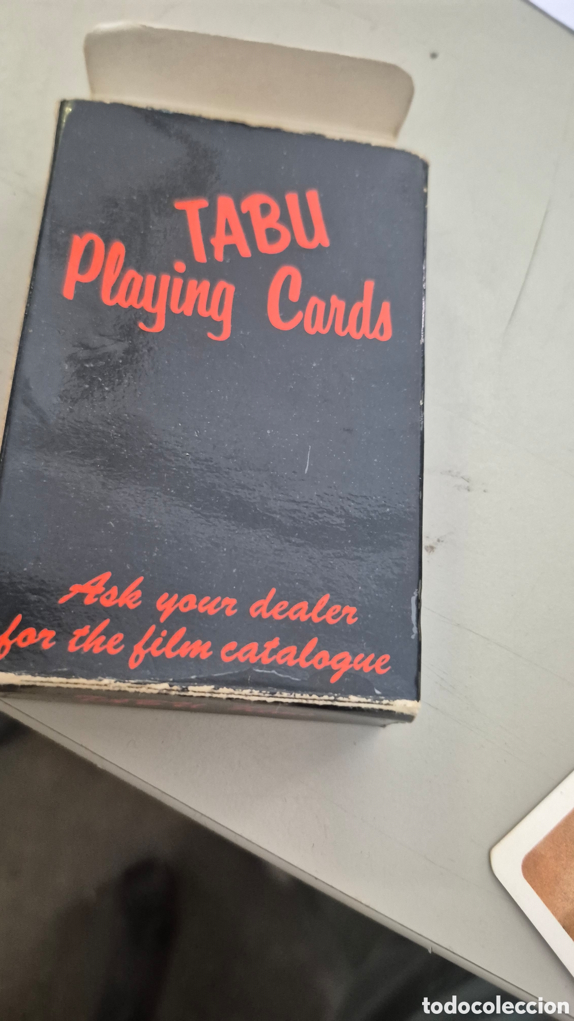 Coleccionismo: Baraja vintage de Tabu Films - Foto 2
