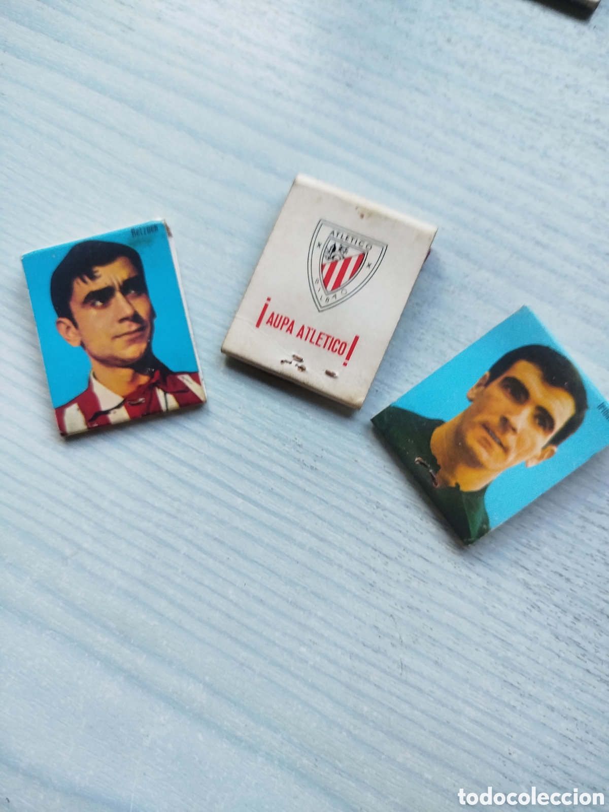 Coleccionismo: 3 cajas cerillas stletic Bilbao