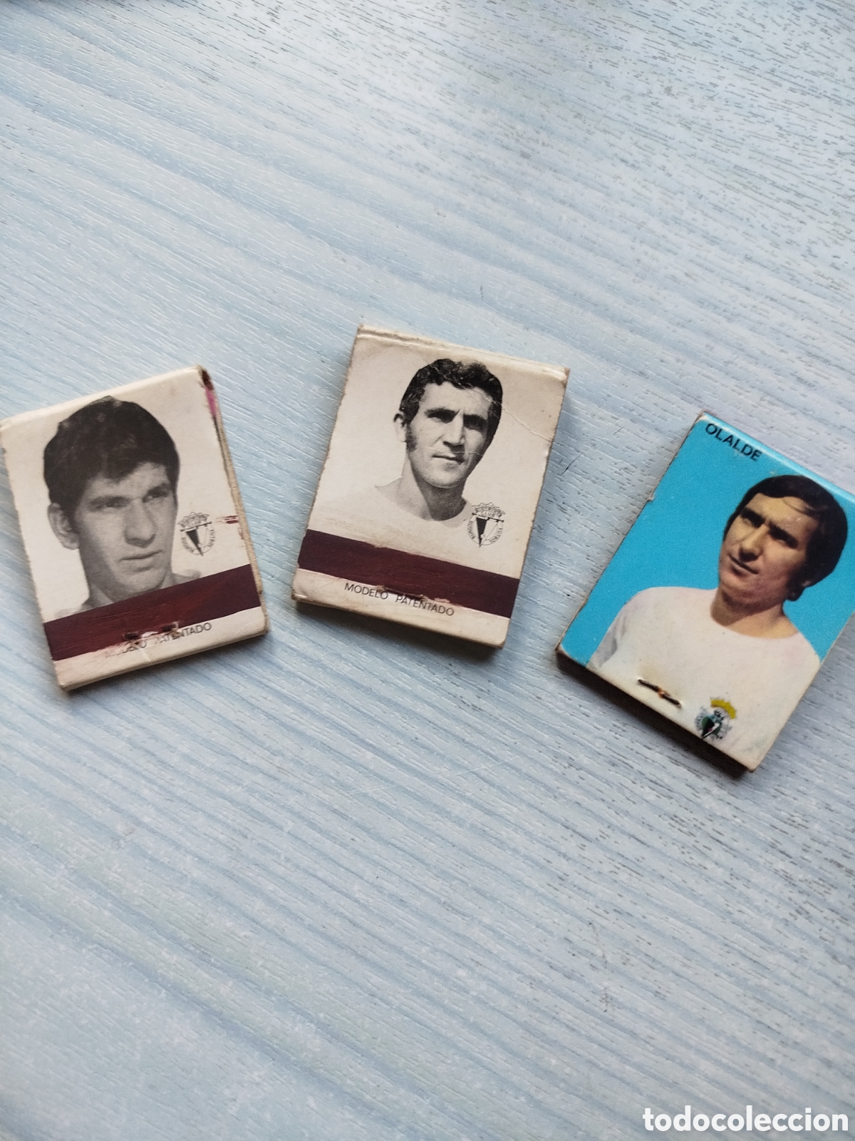 Coleccionismo: 3 cajas cerillas burgos futbol