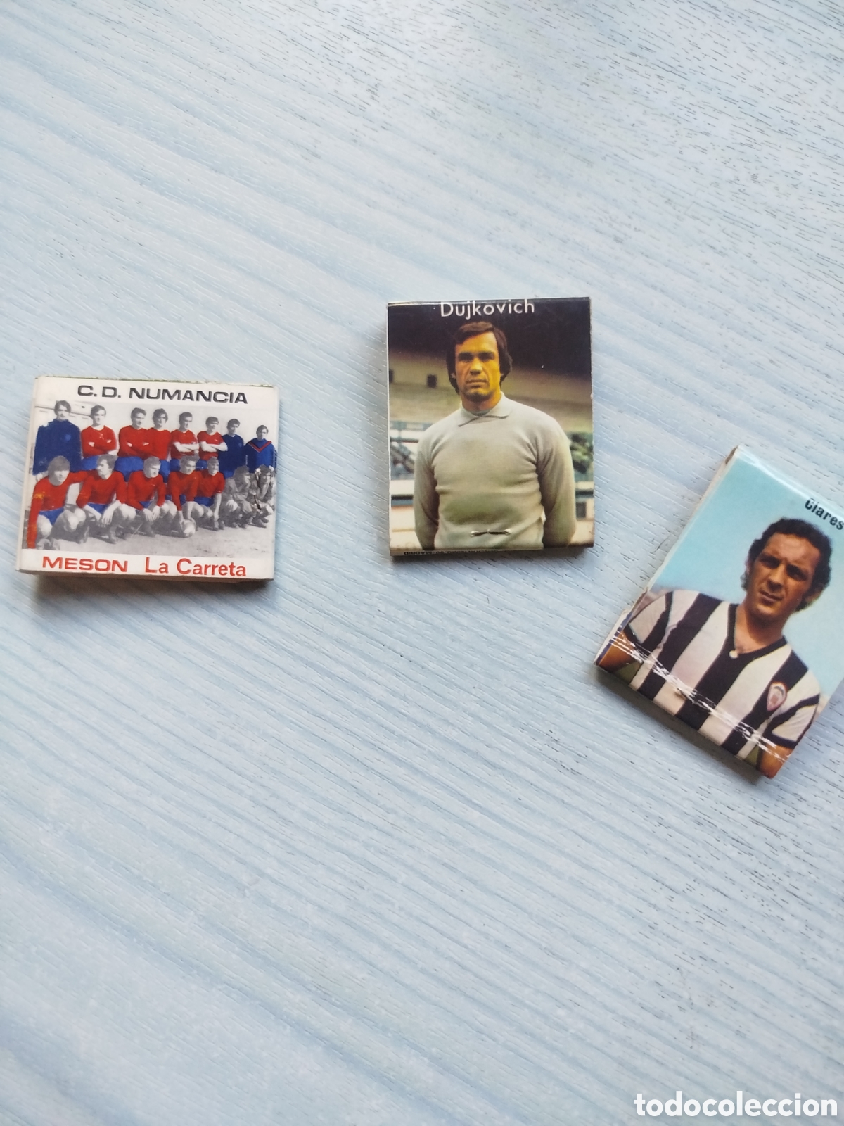 Coleccionismo: 3 cajas cerillas futbolistas