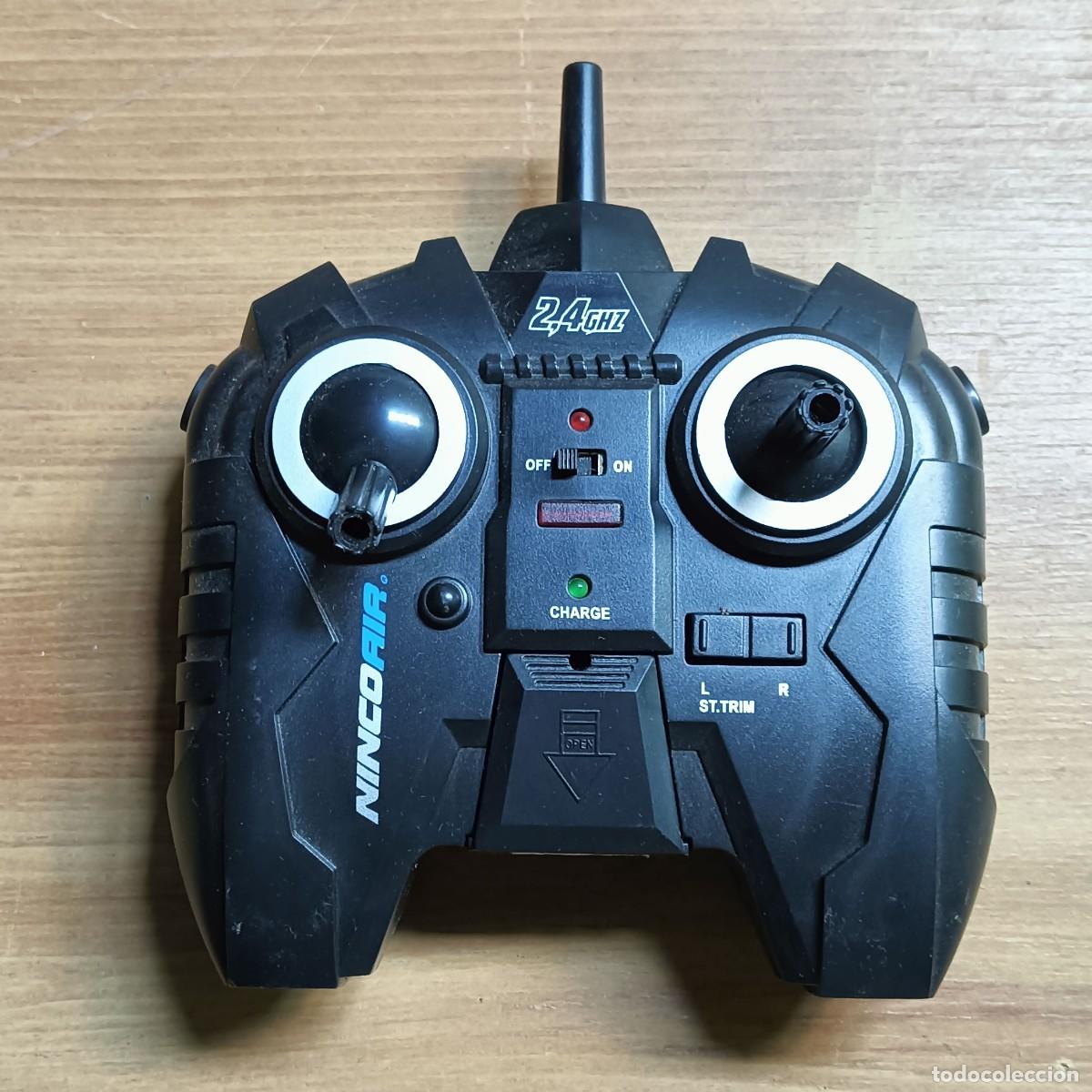 Coleccionismo: MANDO RADIOCONTROL NINCOAIR 2,4 GHZ PARA DRON / HELIC&Oacute;PTERO RC - A&Ntilde;OS 2010
