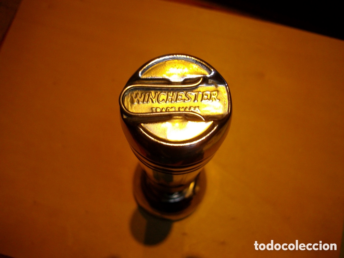 Coleccionismo: Linterna Winchester en excelente estado de conservaci&oacute;n - Foto 4