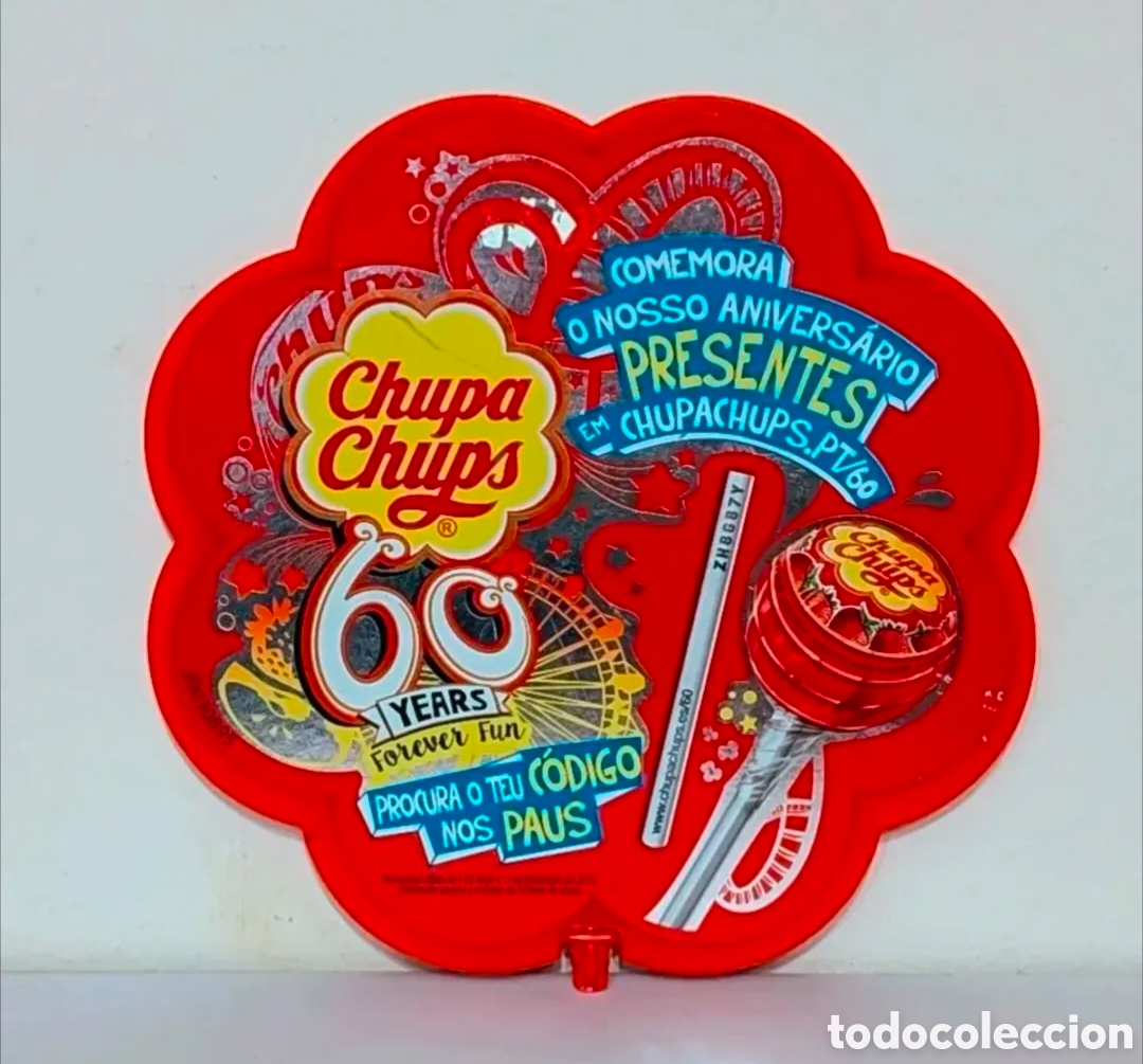 Coleccionismo: Expositor Chupa Chups 60 Aniversario - Foto 2