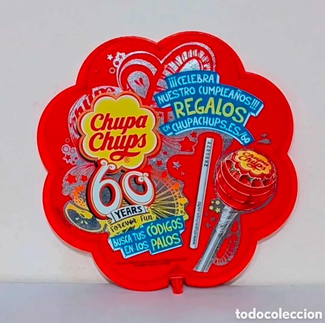 Coleccionismo: Expositor Chupa Chups 60 Aniversario - Foto 1