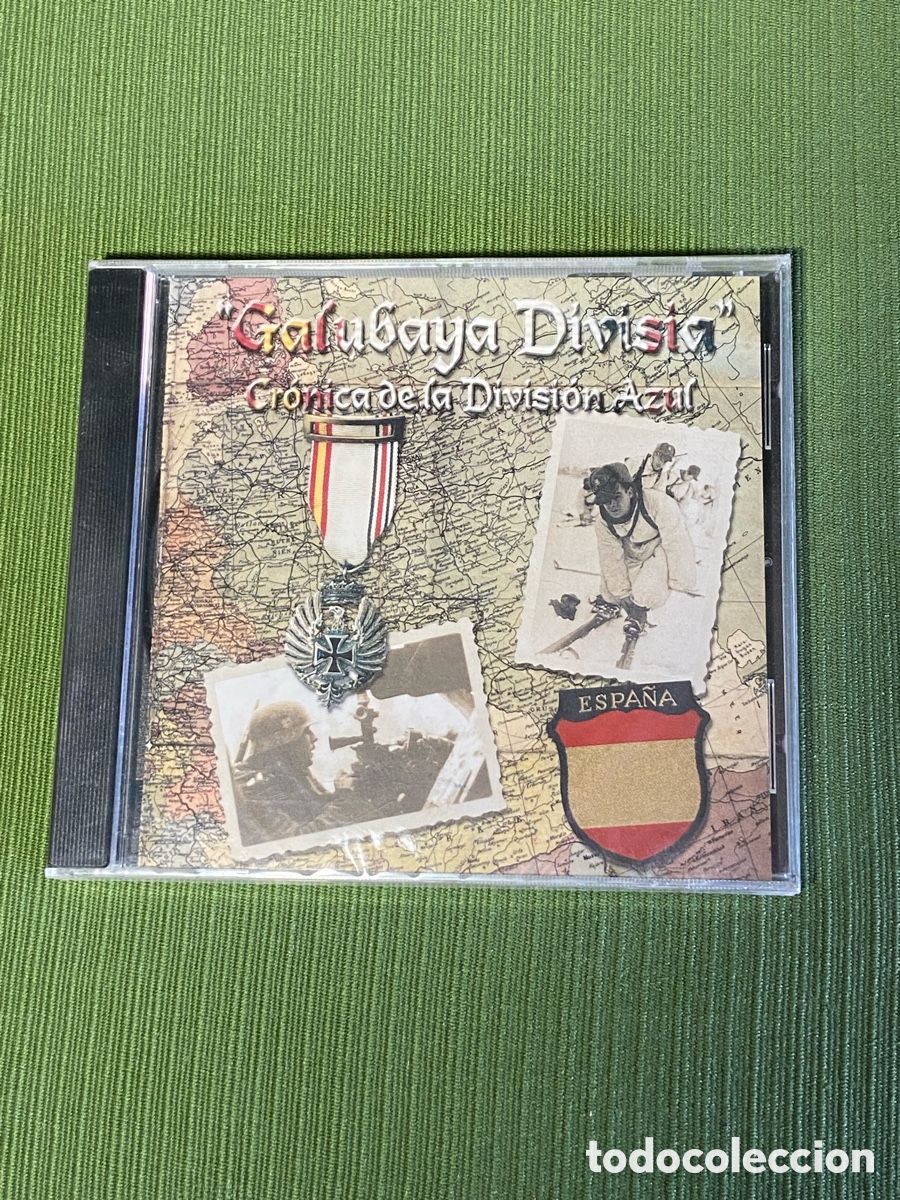 Coleccionismo: Galubaya Divisia. Cr&oacute;nica de la Divisi&oacute;n azul. CD.