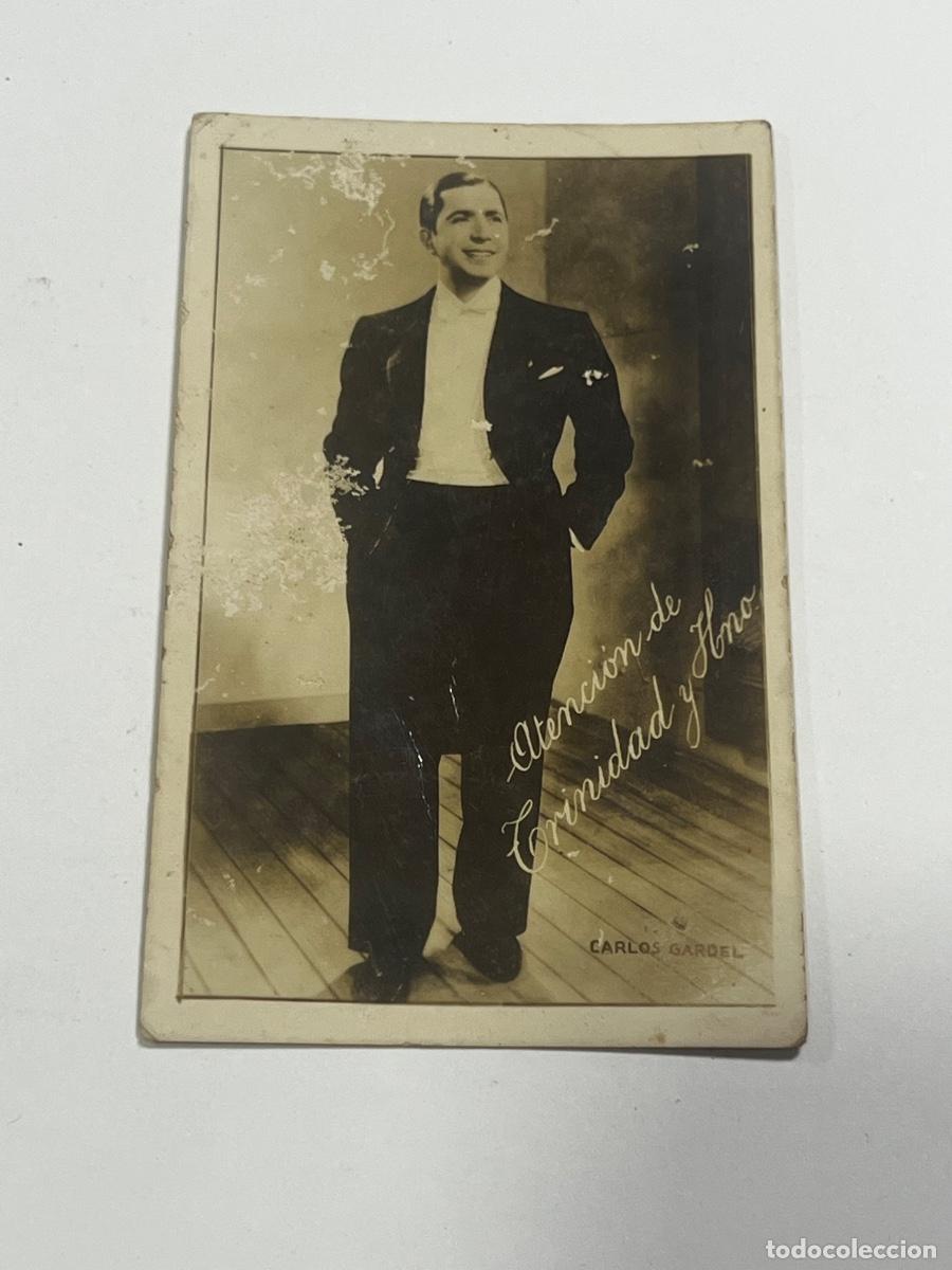 Coleccionismo: FOTOGRAF&Iacute;A ANTIGUA. CARLOS GARDEL.