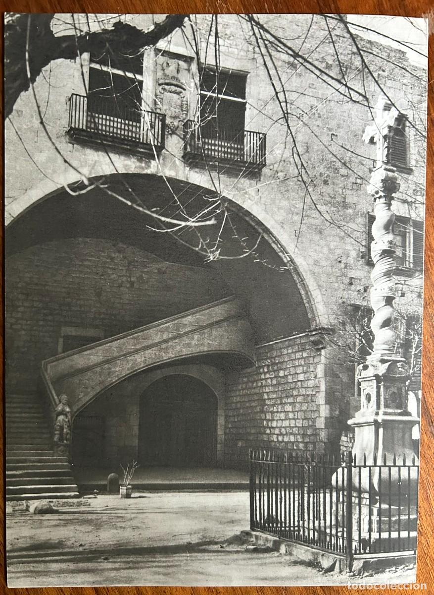 Coleccionismo: HOSPITAL DE LA SANTA CRUZ - BARCELONA - L&Aacute;MINA PUBLICITARIA DE SANDOZ 1951