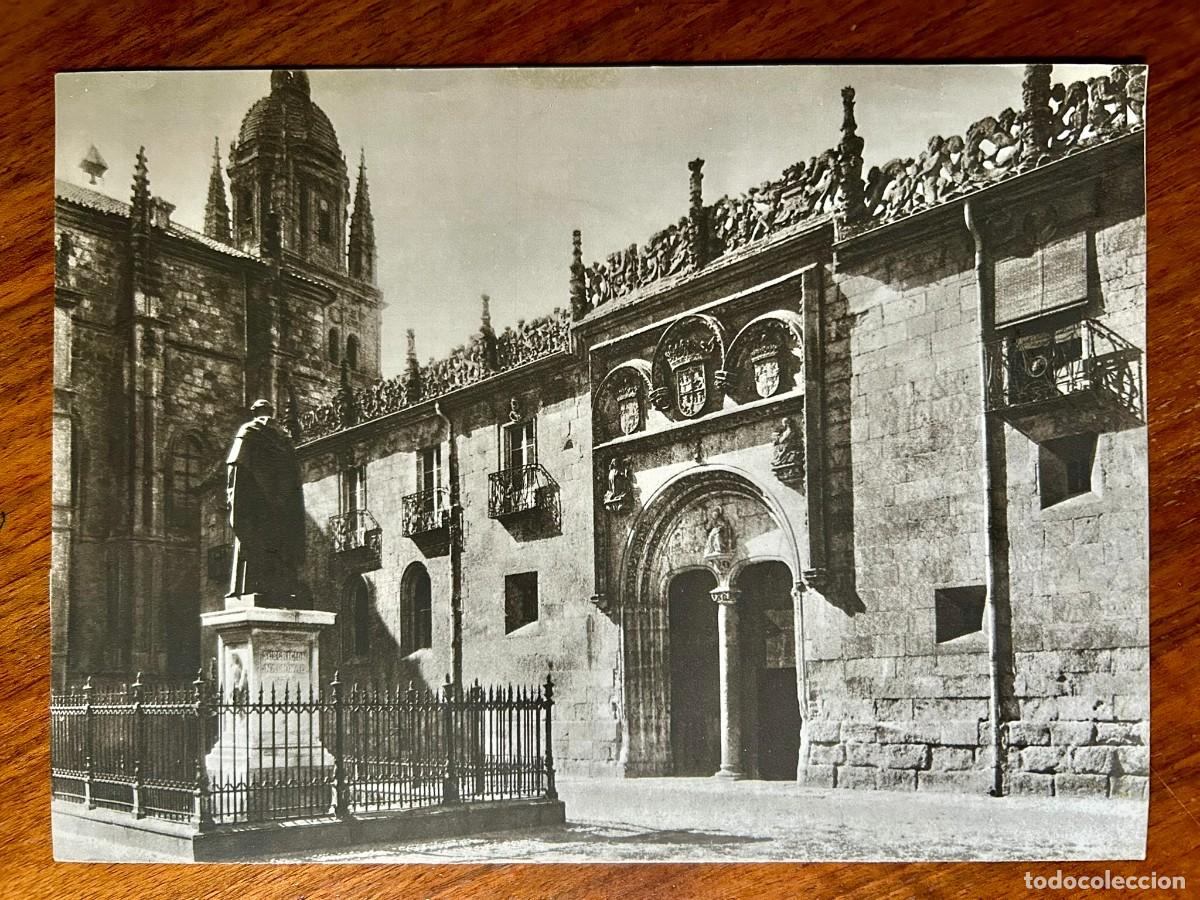 Coleccionismo: ANTIGUO HOSPITAL DEL ESTUDIO - SALAMANCA - L&Aacute;MINA PUBLICITARIA DE SANDOZ 1951