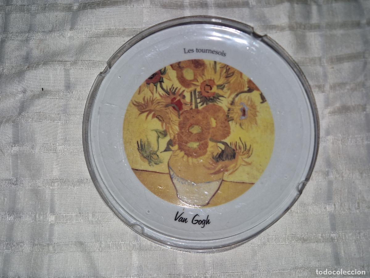 Coleccionismo: BONITO PLATO DECORATIVO DE PORCELANA. VAN GOGH.