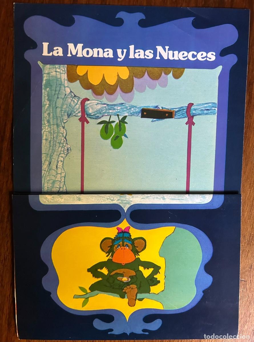 Coleccionismo: LA MONA Y LAS NUECES - F&Aacute;BULA DE SAMANIEGO - FOLLETO PUBLICITARIO DE PERIACTIN 1977