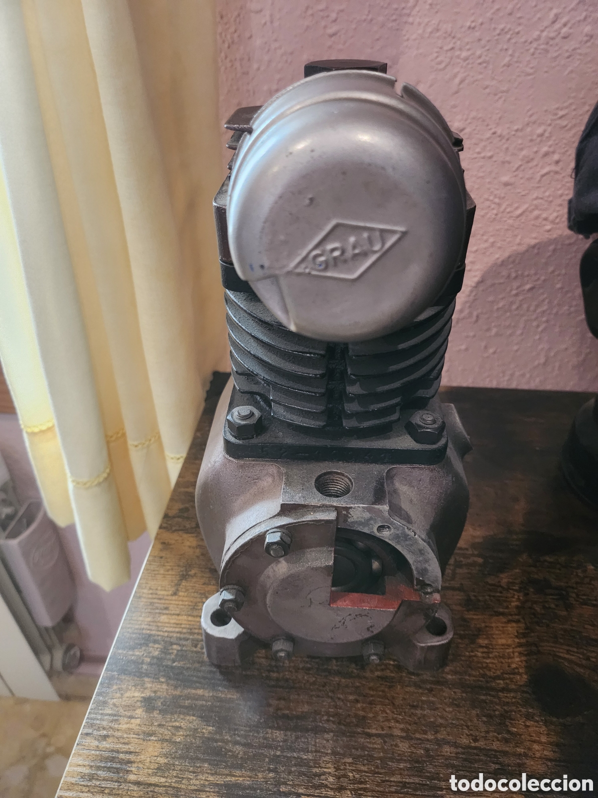 Coleccionismo: Compresor de piston corte autoescuela - Foto 4