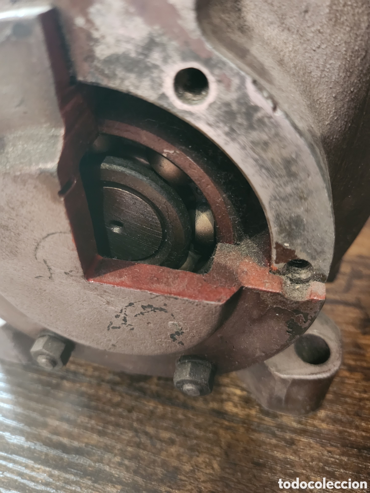 Coleccionismo: Compresor de piston corte autoescuela - Foto 5