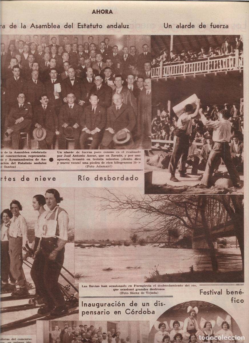 Coleccionismo: A&Ntilde;O 1933 RECORTE PRENSA ZARAUZ FORZUDO JOSE ANTONIO AZCUE LEVANTAMIENTO DE PIEDRA FUERZA