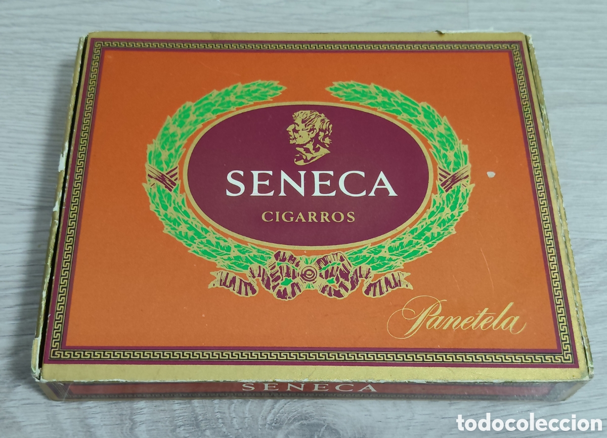 Coleccionismo: Caja de Cigarros Seneca Panetela (VACIA)