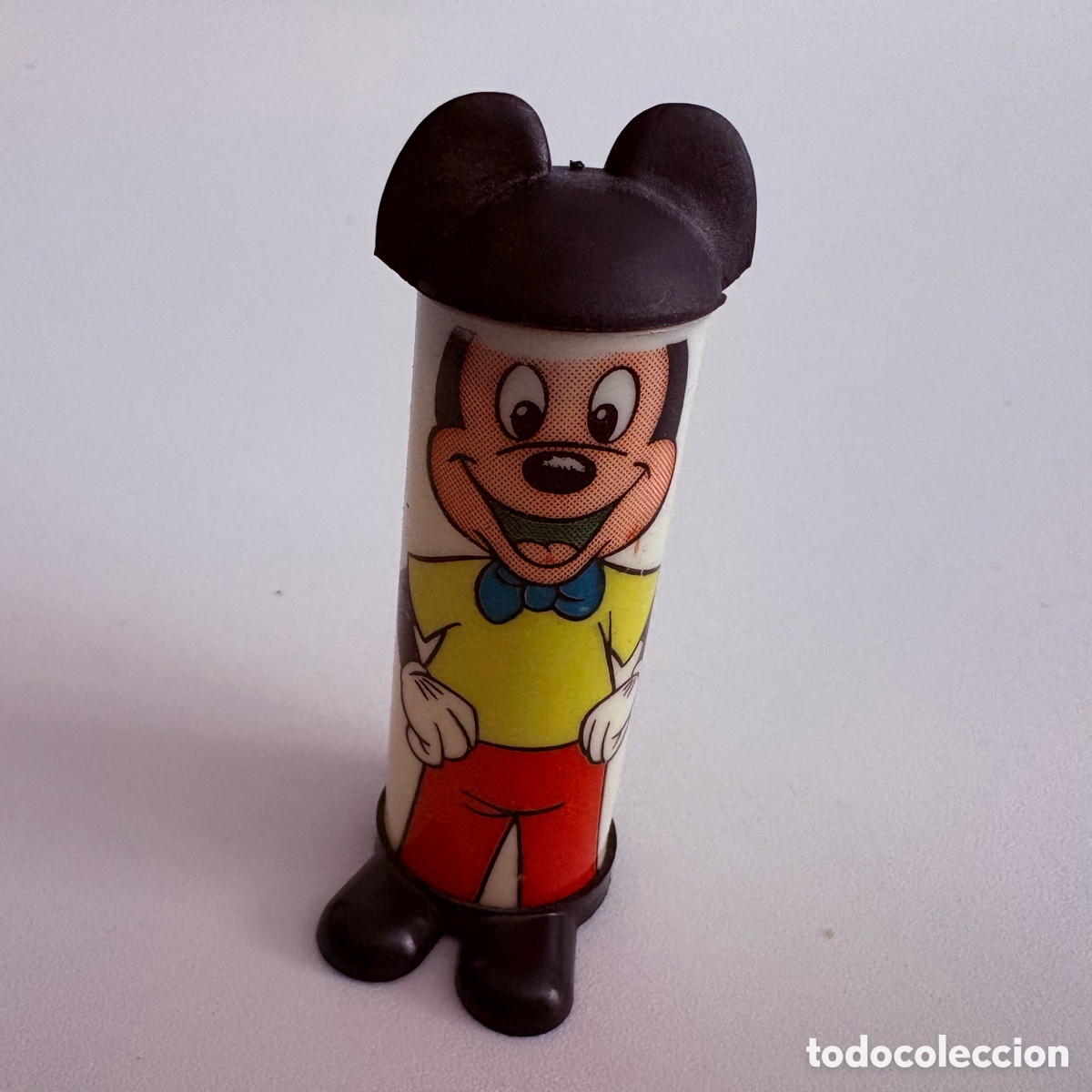 Coleccionismo: antiguo bote de caramelos bodys unzue a&ntilde;os 80 mickey mouse