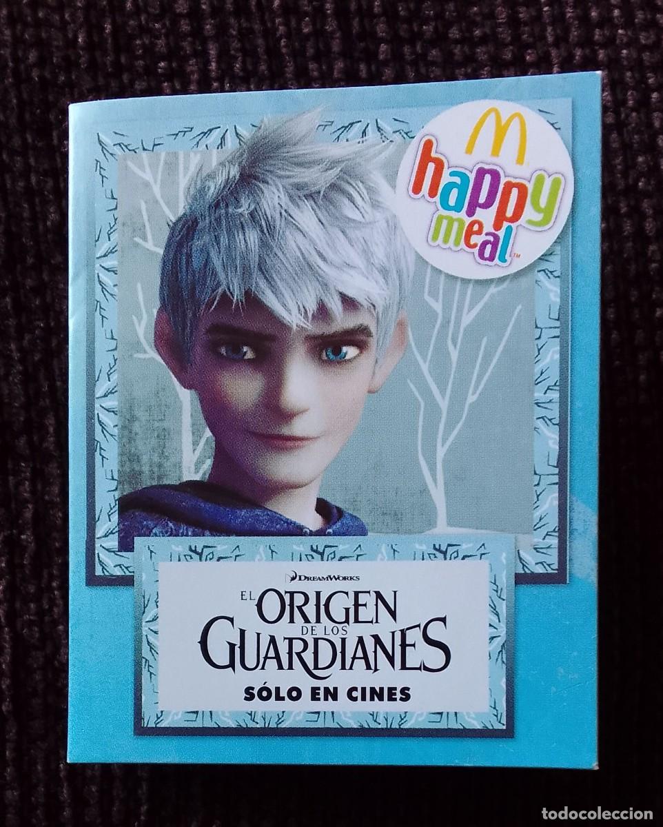 Coleccionismo: HAPPY MEAL. EL ORIGEN DE LOS GUARDIANES. DIPTICO CARTON. JACK ESCARCHA. GUARDIAN DE LA DIVERSION.