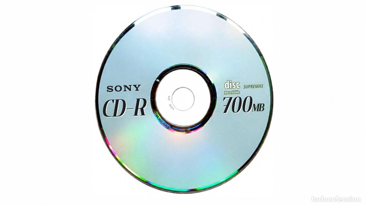 Coleccionismo: LOTE 1 CD-R SONY GRABABLE - 700 MB - 80 MIN - MULTISESI&Oacute;N - NUEVO SIN ESTRENAR