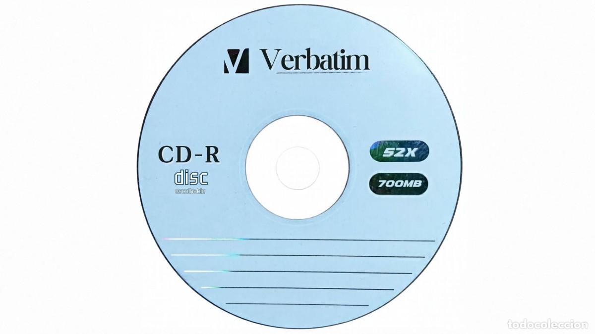 Coleccionismo: LOTE 1 CD-R VERBATIM EXTRA PROTECTION GRABABLE - 700 MB - 80 MIN - NUEVO SIN ESTRENAR