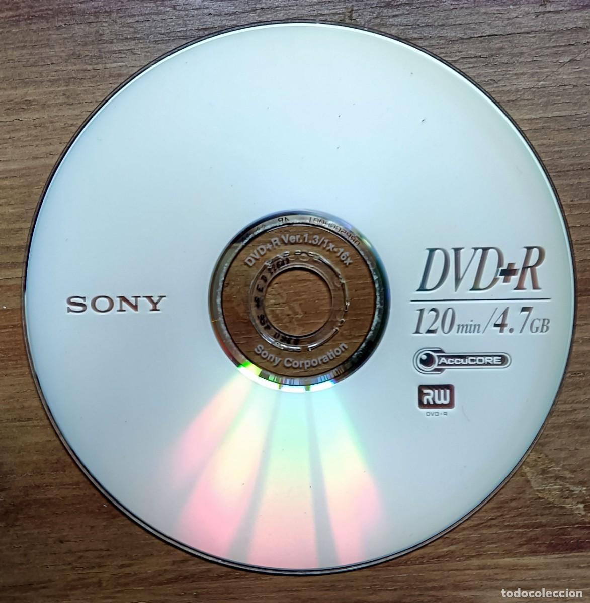 Collectionnisme: 1 DVD-R SONY GRABABLE - 4,7 GB - 120 MIN - NUEVO SIN ESTRENAR