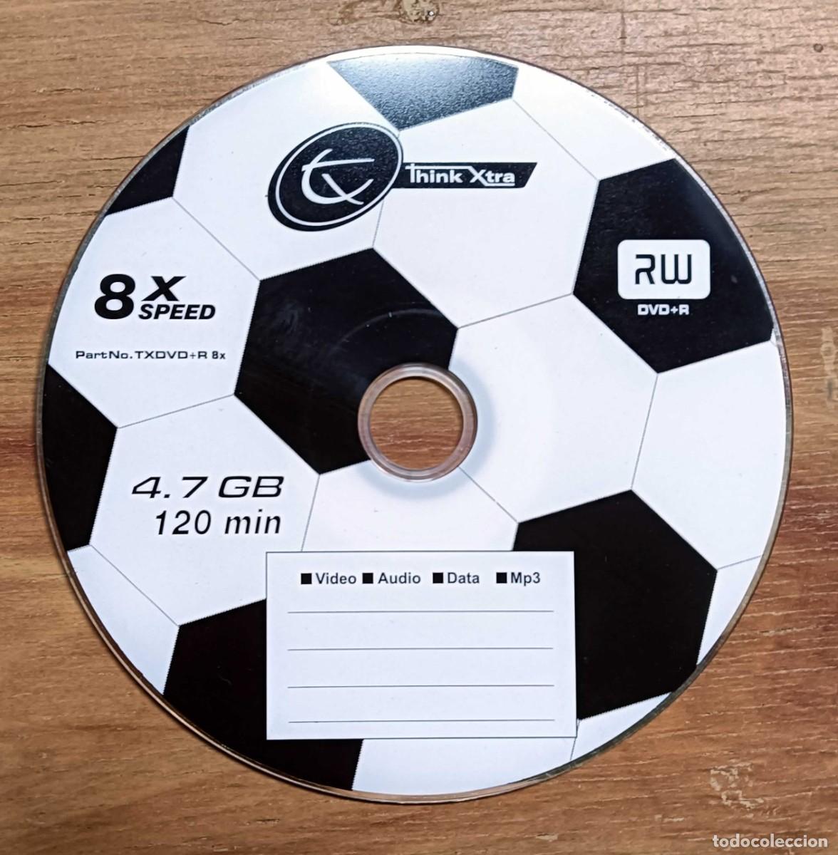 Coleccionismo: DVD+RW THINK XTRA REGRABABLE - 4,7 GB - 120 MIN - VELOCIDAD 8X - NUEVO SIN ESTRENAR - A&Ntilde;OS 2000