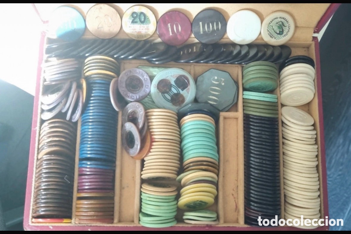 Collecting: Enorme colecci&oacute;n de fichas de casino