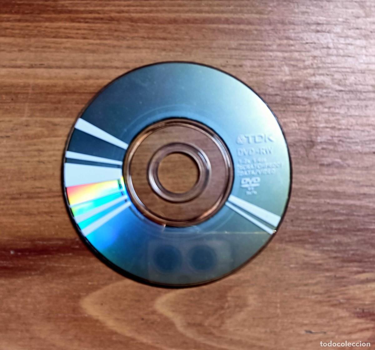 Coleccionismo: MINI DVD-RW TDK REGRABABLE - 8 CM - 1,46 GB - 30 MIN - NUEVO SIN ESTRENAR - A&Ntilde;OS 2000