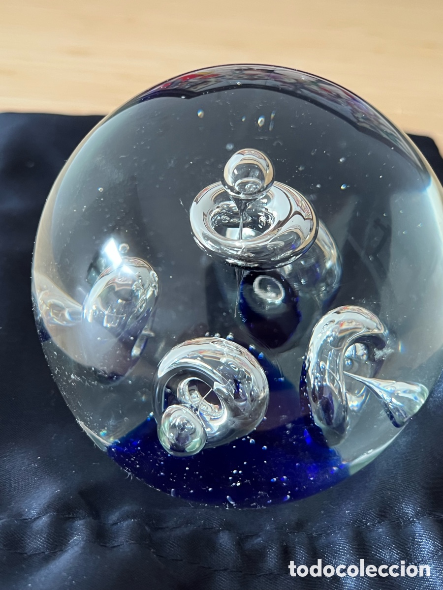 Coleccionismo: Pisapapeles de Cristal - Foto 1