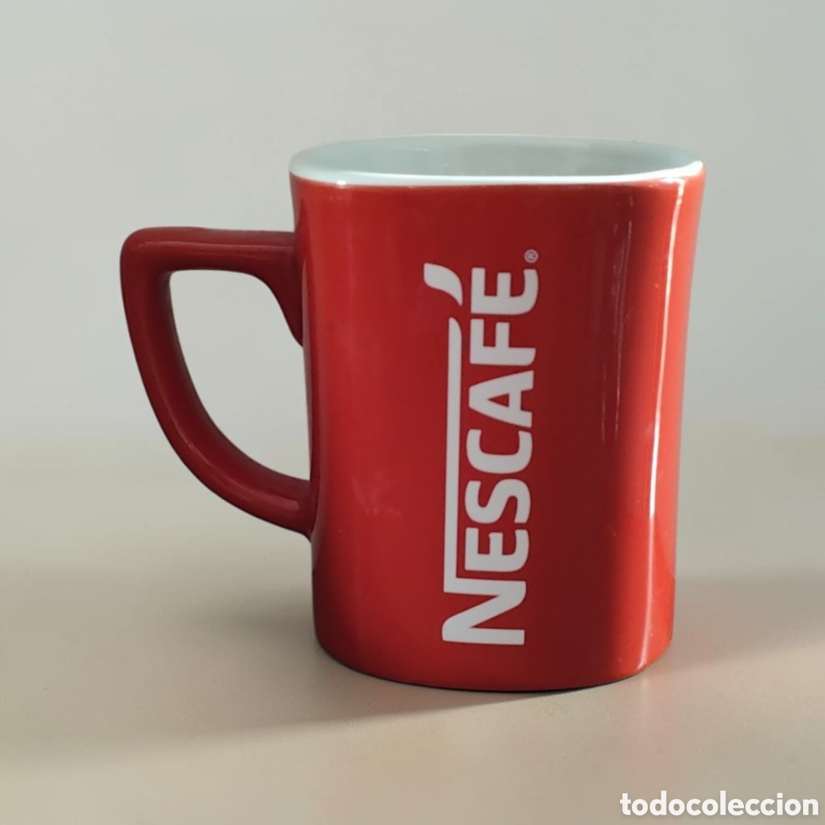 Coleccionismo: :::: WL36 - TAZA ROJA NESCAF&Eacute; 50 ANIVERSARIO