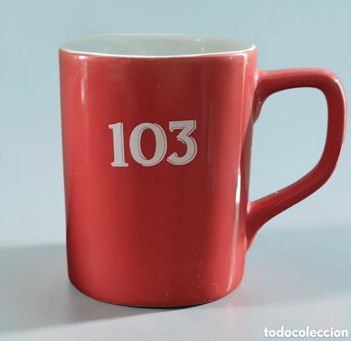 Coleccionismo: :::: WL37 - TAZA ROJA 103
