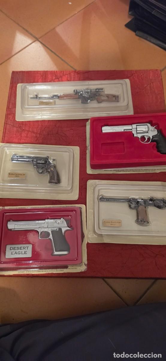 Coleccionismo: Preciosas miniaturas armas de fuego en metal
