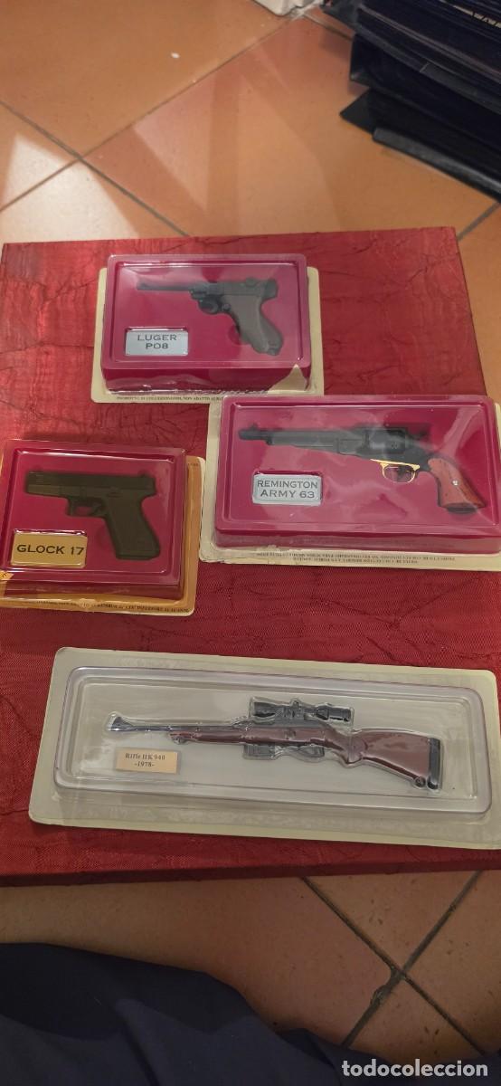 Coleccionismo: Preciosas miniaturas armas de fuego en metal