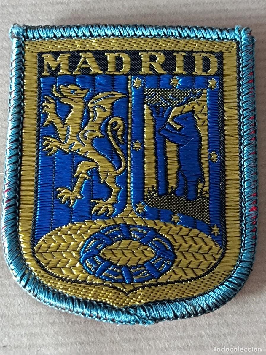 Coleccionismo: ESCUDO BORDADO DE LA CIUDAD DE MADRID A&Ntilde;OS 60/70