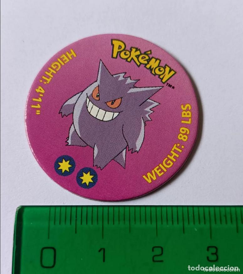 Coleccionismo: disco de carton tazo pokemon tomy original nintendo cap gengar fantasma 94 094