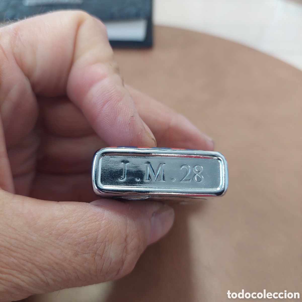Coleccionismo: Tipo Zippo J.M. 28. Meche - Foto 6