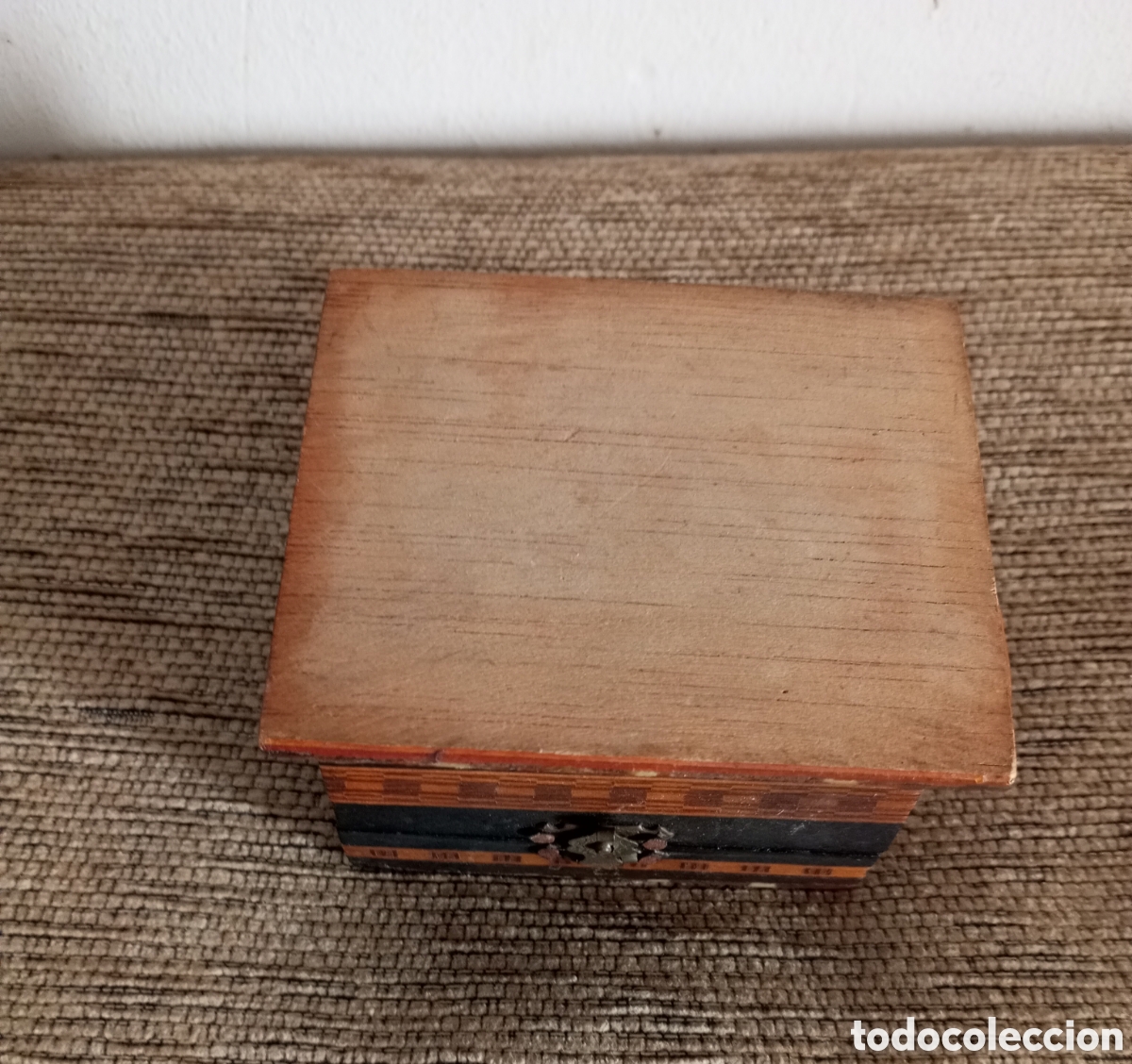 Coleccionismo: Caja de taracea granadina mide 8x6x5 cms - Foto 6