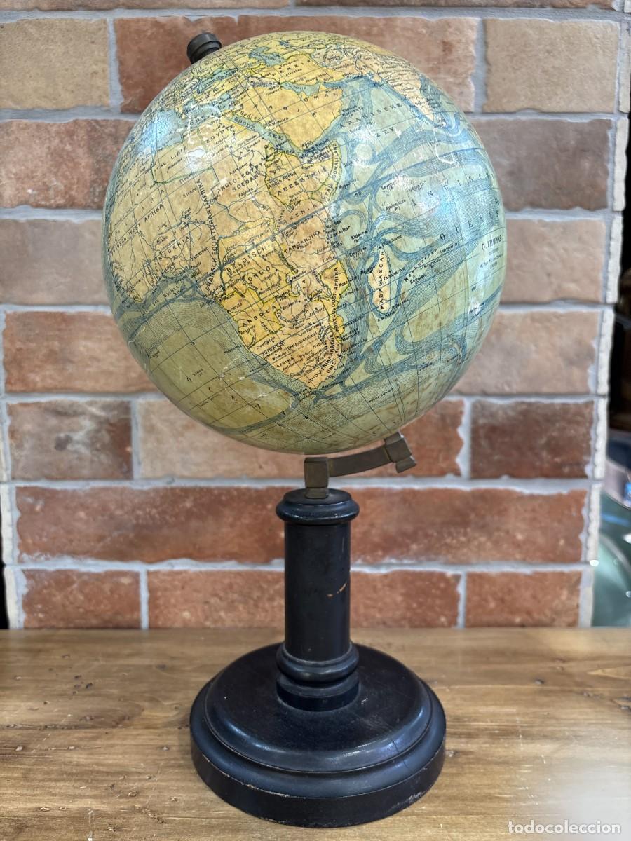 Coleccionismo: Globo terr&aacute;queo antiguo G. Thomas Par&iacute;s