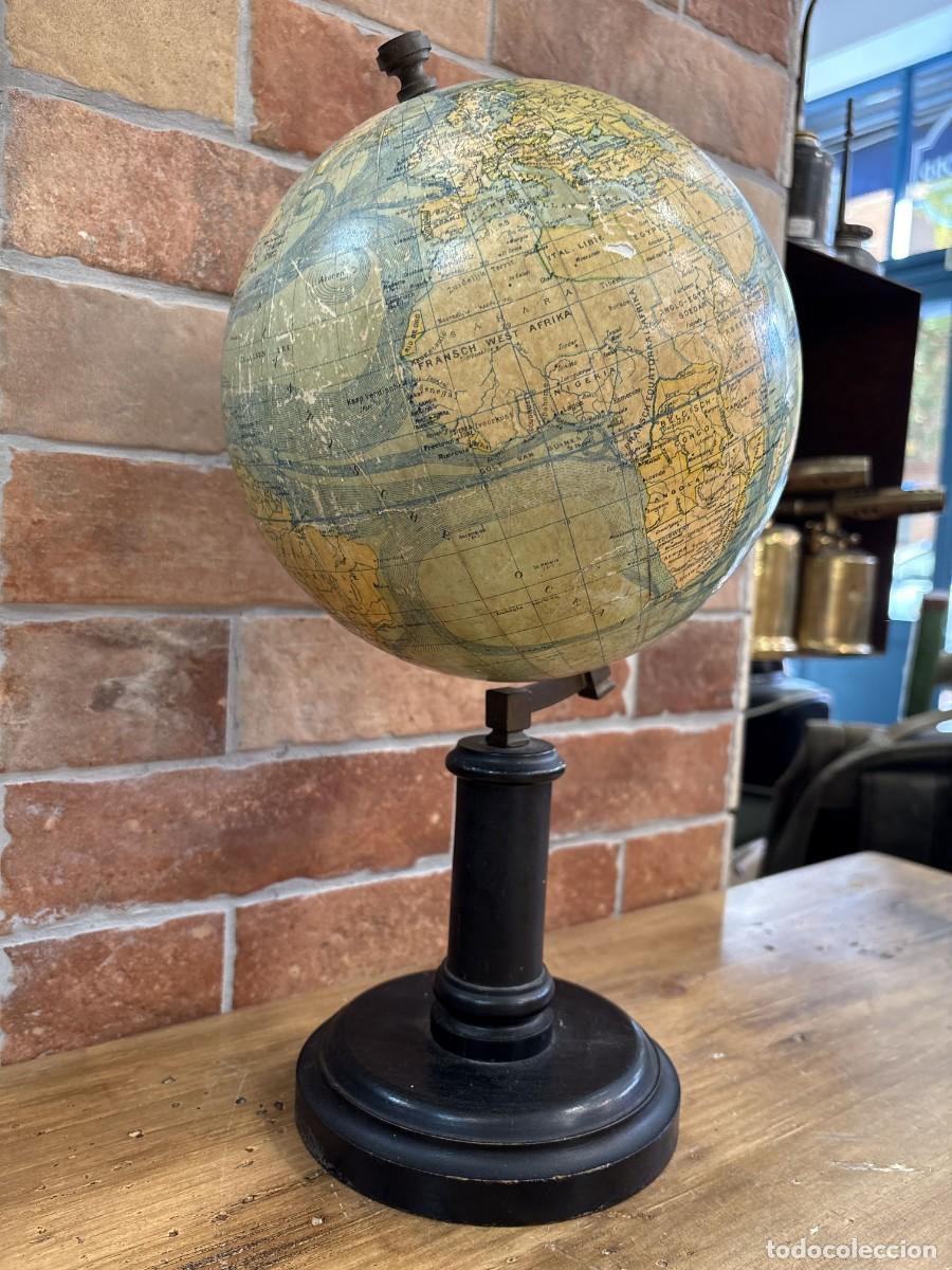 Coleccionismo: Globo terr&aacute;queo antiguo G. Thomas Par&iacute;s - Foto 2