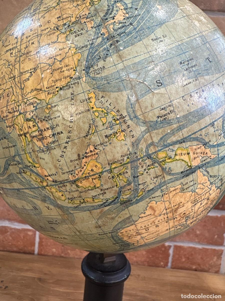 Coleccionismo: Globo terr&aacute;queo antiguo G. Thomas Par&iacute;s - Foto 6