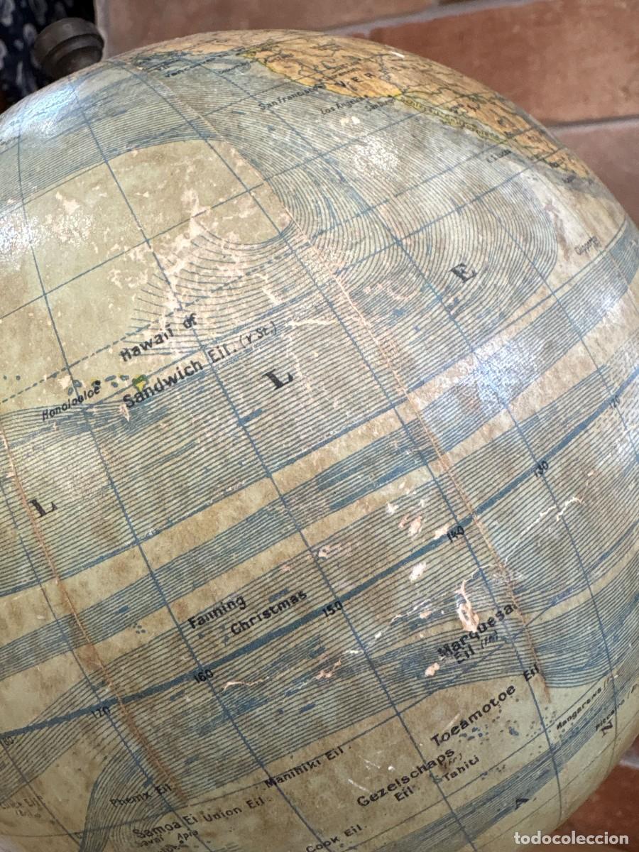 Coleccionismo: Globo terr&aacute;queo antiguo G. Thomas Par&iacute;s - Foto 10