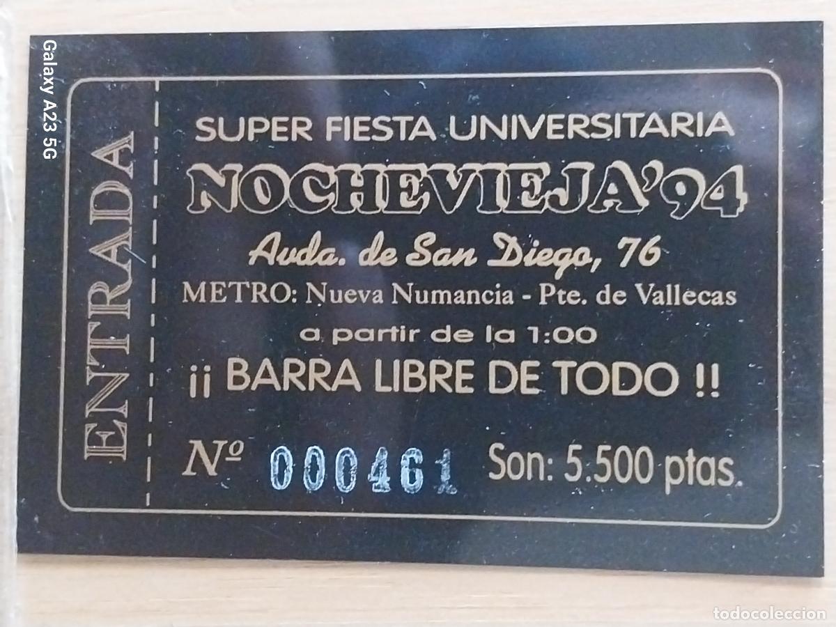Coleccionismo: FIESTA UNIVERSITARIA 1994 TARJETA PASSPORT SCOTCH PLASTICO 9.2X6.2CMS VINTAGE