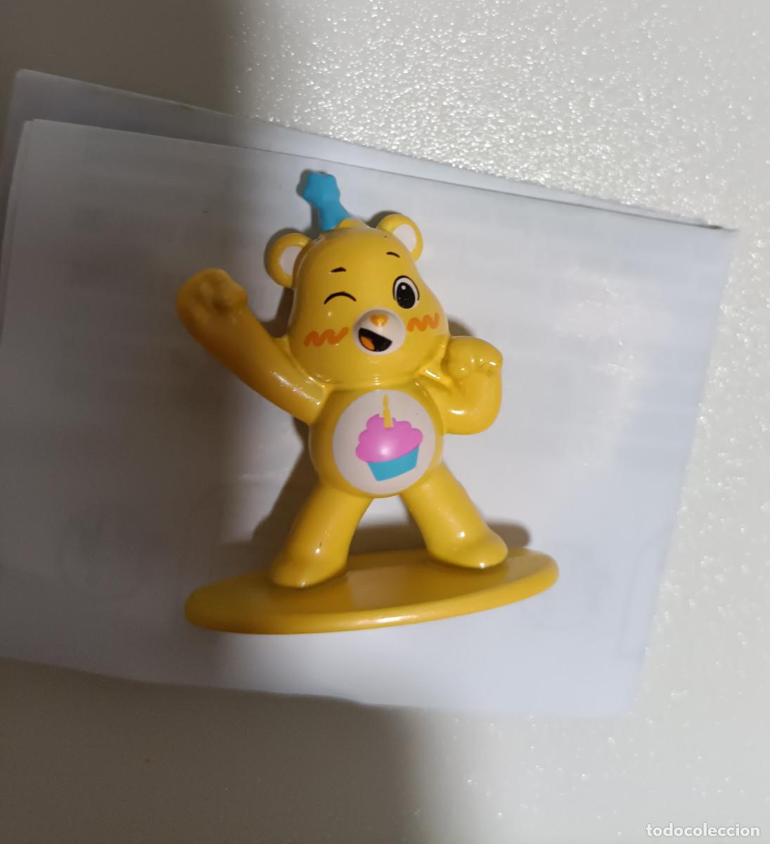 Coleccionismo: jada carebear care bear pink rosa peana metalico mu&ntilde;equito miniatura osos amorosos