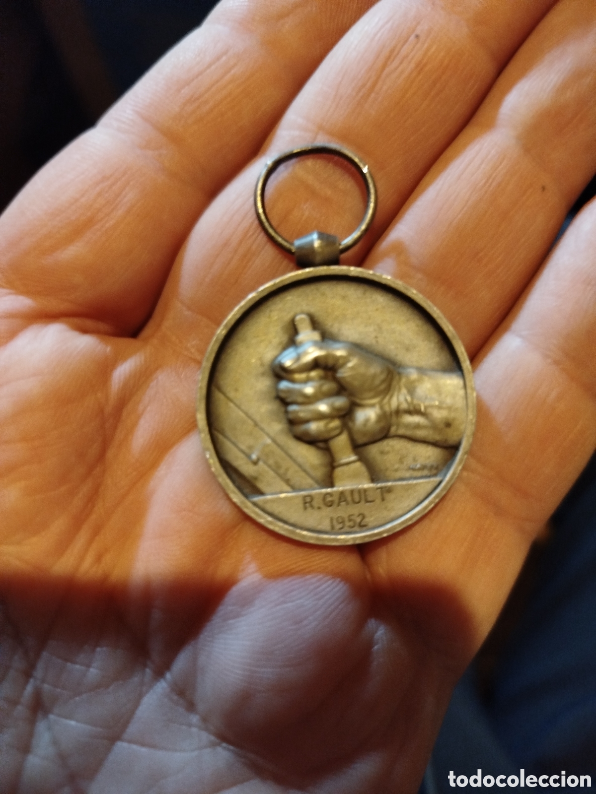 Coleccionismo: Medalla antigua a&ntilde;os 50