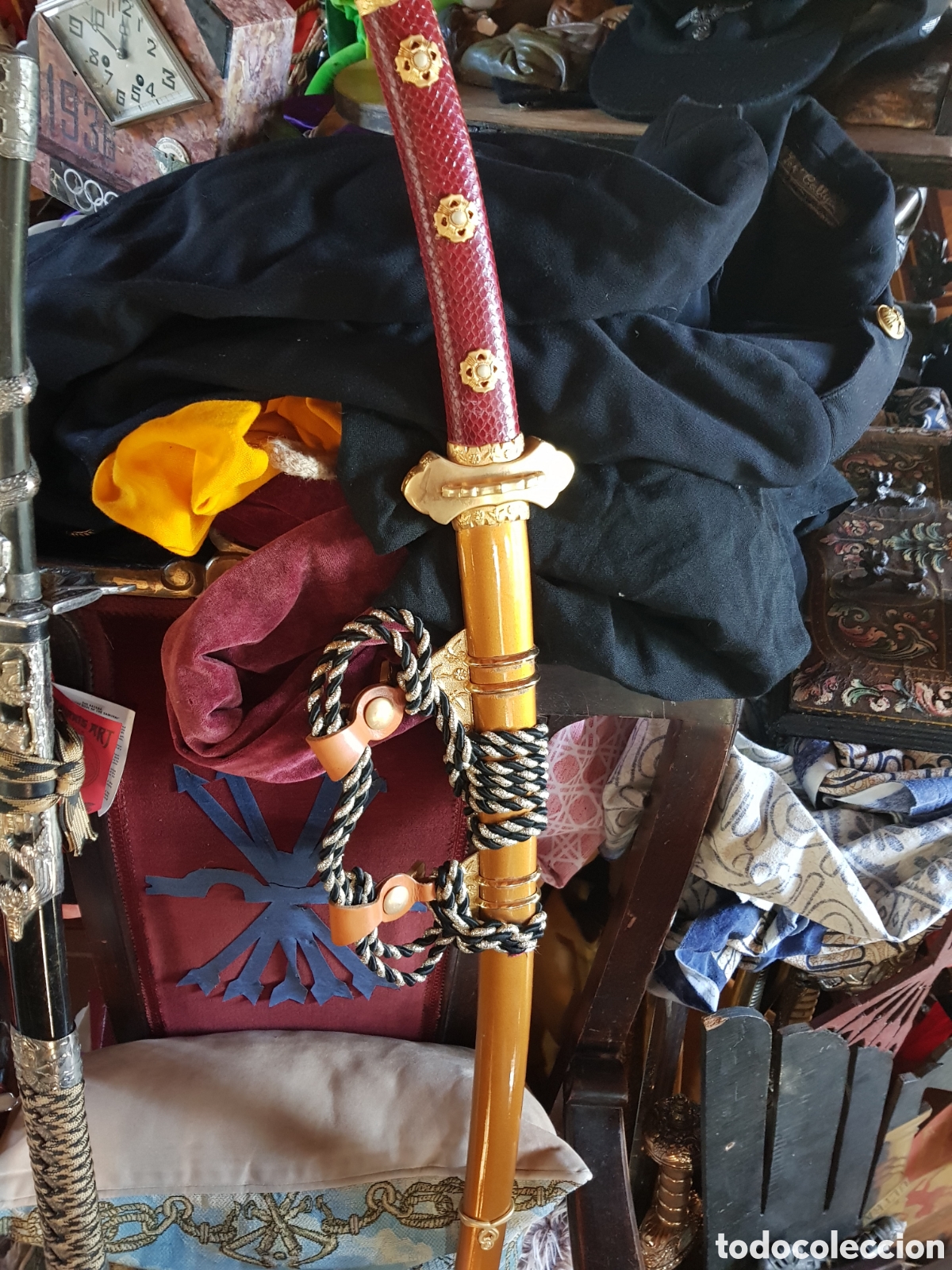 Coleccionismo: ESPECTACULAR KATANA DE GALA DE GLADIUS ARTESAN&Iacute;A TOLEDANA