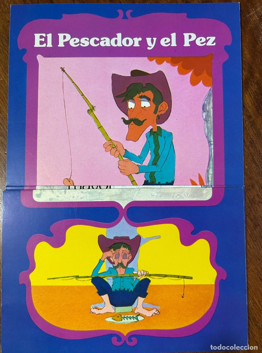 Coleccionismo: EL PESCADOR Y EL PEZ - F&Aacute;BULA INSPIRADA EN HERMANOS GRIMM Y PUSHKIN - FOLLETO DE PERIACTIN 1977IAC