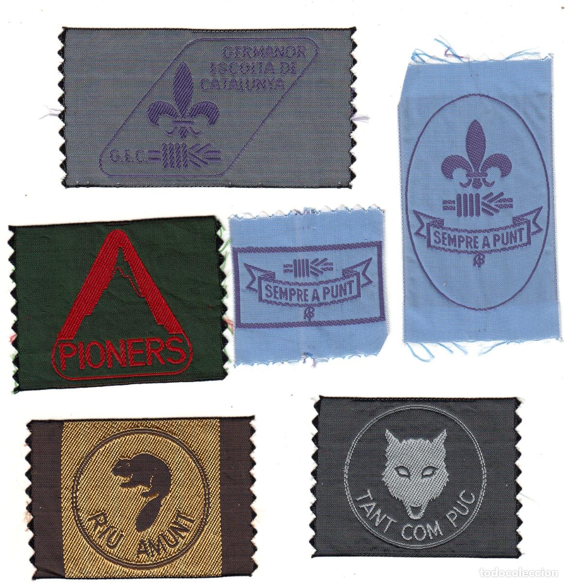Collezionismo: Insignias scout de Germanor Escolta de Catalunya GEC. De todas las ramas