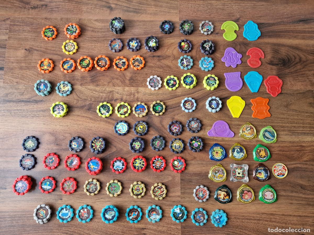Coleccionismo: COLECCION INCOMPLETA TAZOS POKEMON BOINX